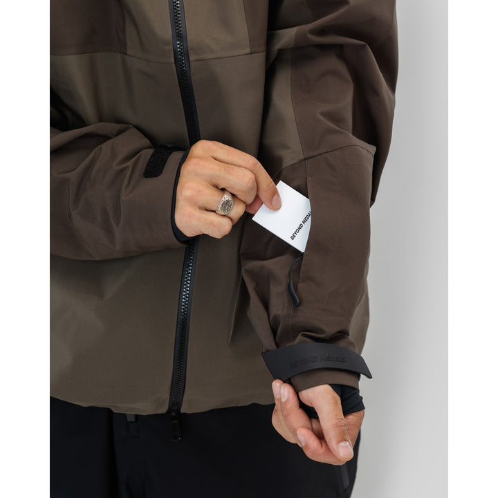 Beyond Medals Tech 3L Jacket - Men's Brown