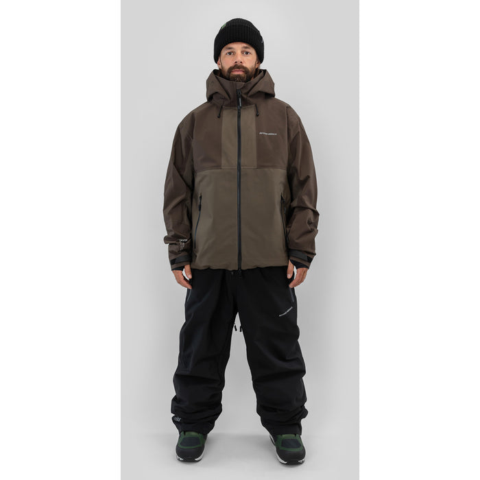 Beyond Medals Tech 3L Jacket - Men's Brown