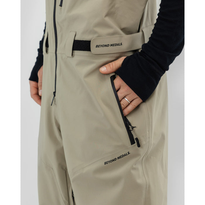 Beyond Medals Tech 3L Bibs - Men's Beige