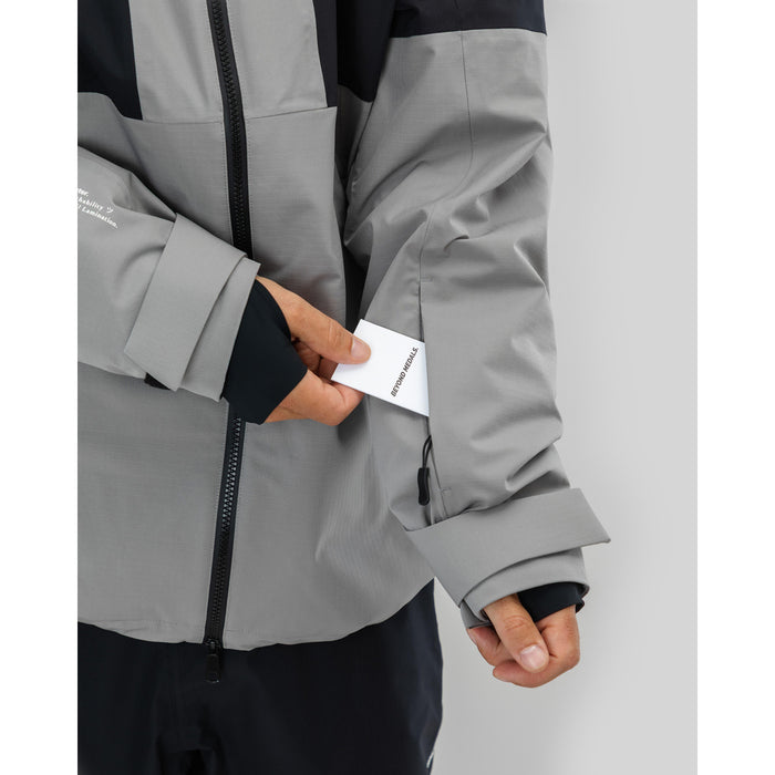 Beyond Medals Fullzip 2L Jacket - Men's Grey