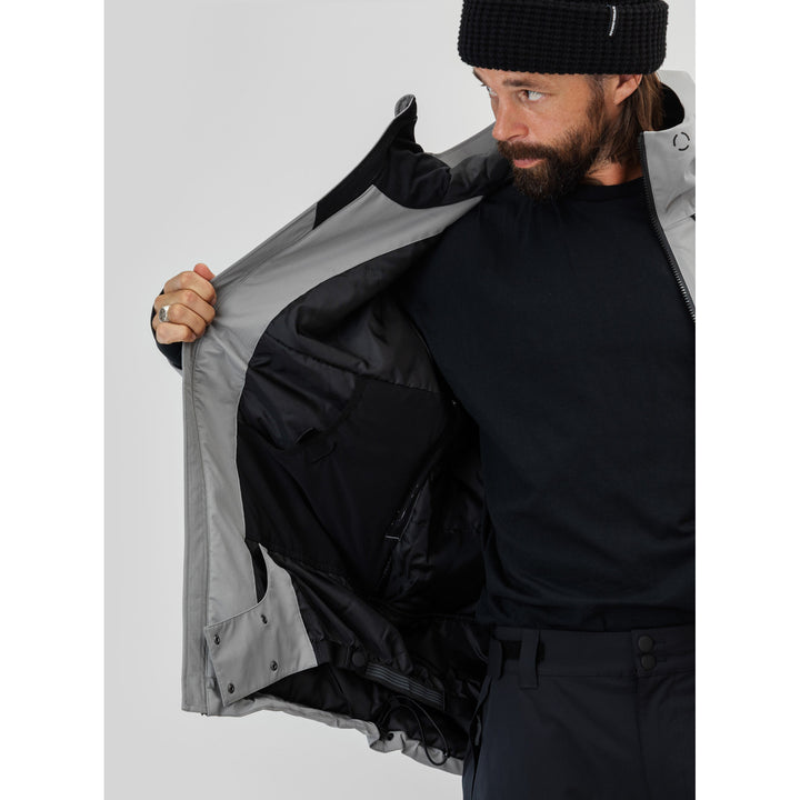 Beyond Medals Fullzip 2L Jacket - Men's Grey