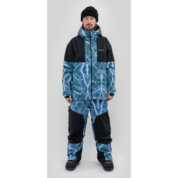 Beyond Medals Fullzip Shirakaba 2L Jacket - Men's Blue