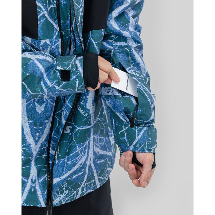 Beyond Medals Fullzip Shirakaba 2L Jacket - Men's Blue
