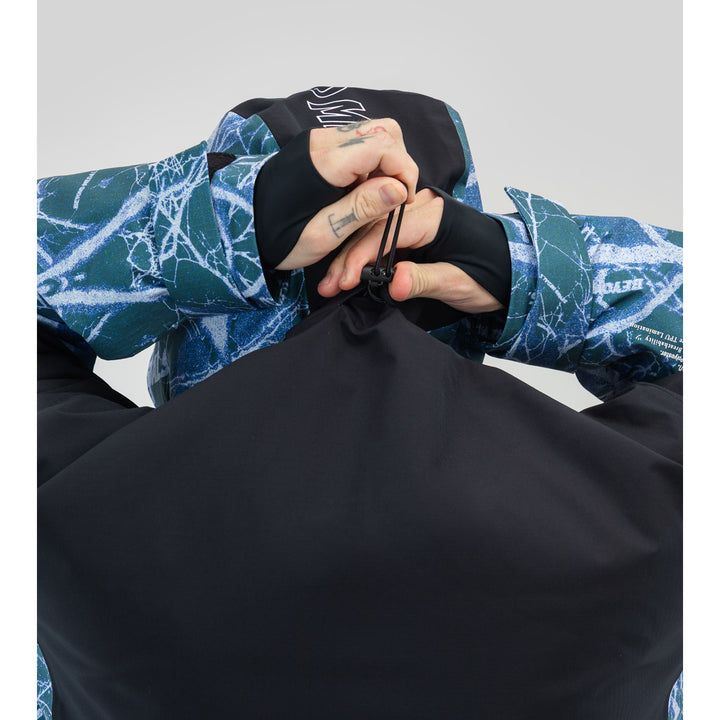 Beyond Medals Fullzip Shirakaba 2L Jacket - Men's Blue
