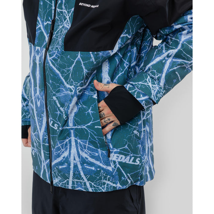Beyond Medals Fullzip Shirakaba 2L Jacket - Men's Blue