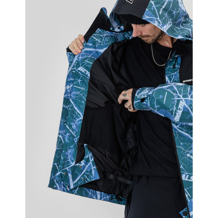Beyond Medals Fullzip Shirakaba 2L Jacket - Men's Blue