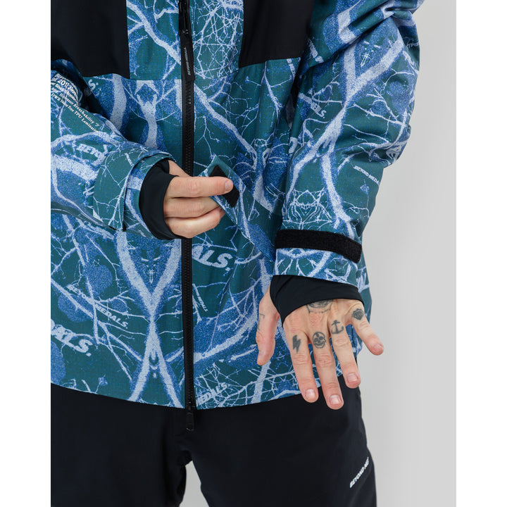 Beyond Medals Fullzip Shirakaba 2L Jacket - Men's Blue