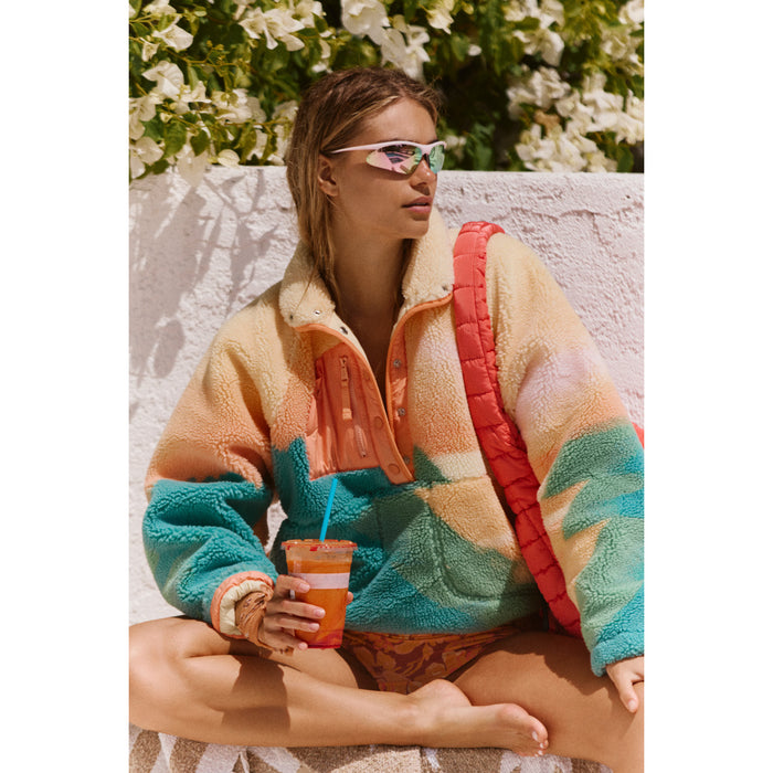 Free People Rocky Ridge Pullover - Women's Faded Horizon Combo