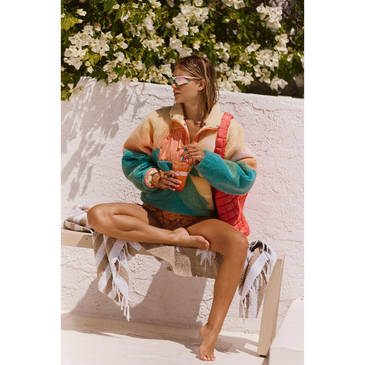 Free People Rocky Ridge Pullover - Women's Faded Horizon Combo