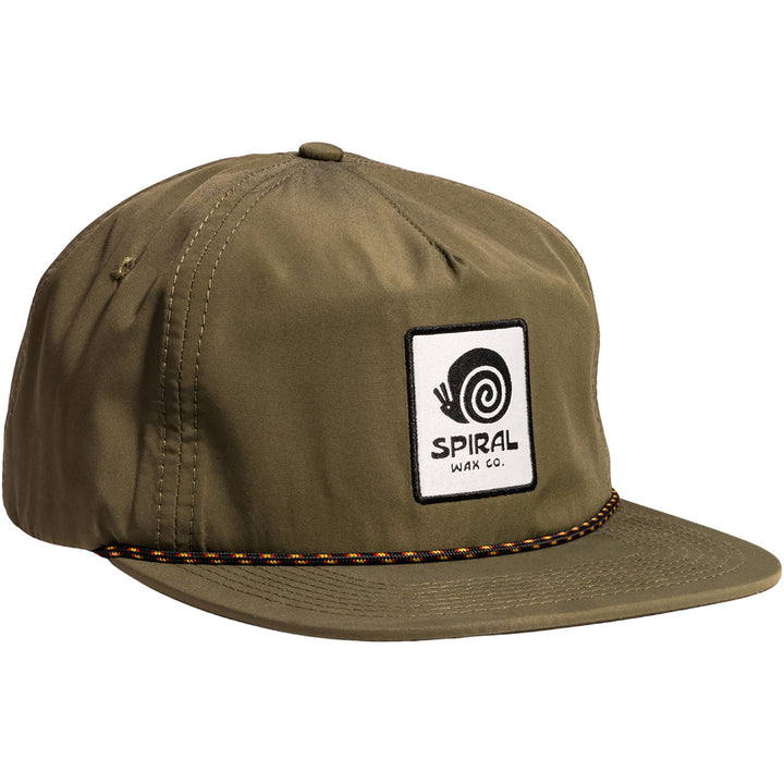 Spiral Wax Co. Touring Waterproof Cap Olive