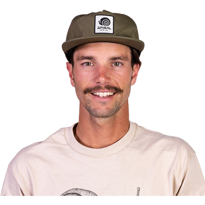 Spiral Wax Co. Touring Waterproof Cap Olive