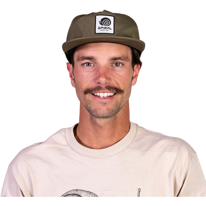 Spiral Wax Co. Touring Waterproof Cap Olive