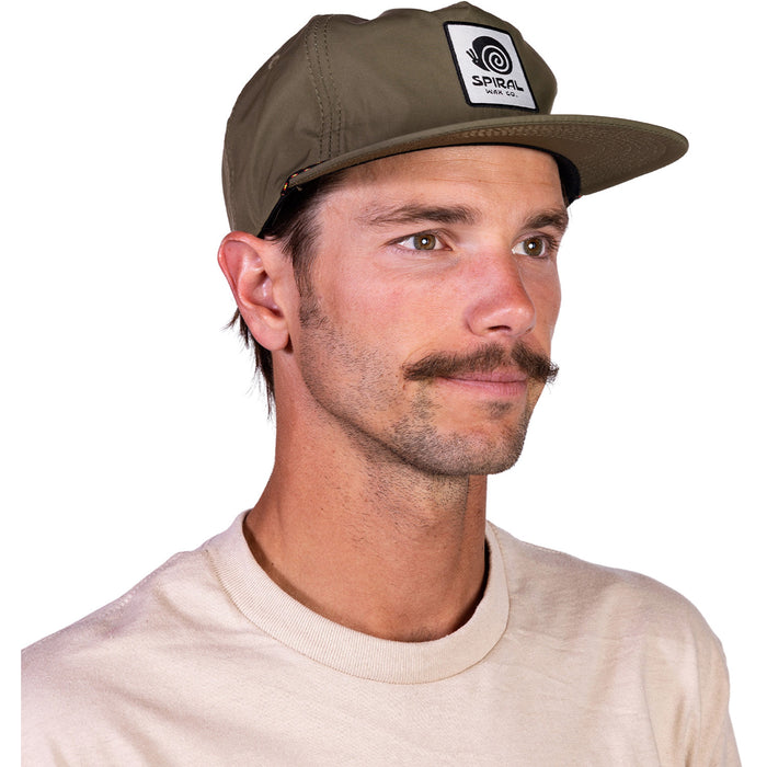 Spiral Wax Co. Touring Waterproof Cap Olive