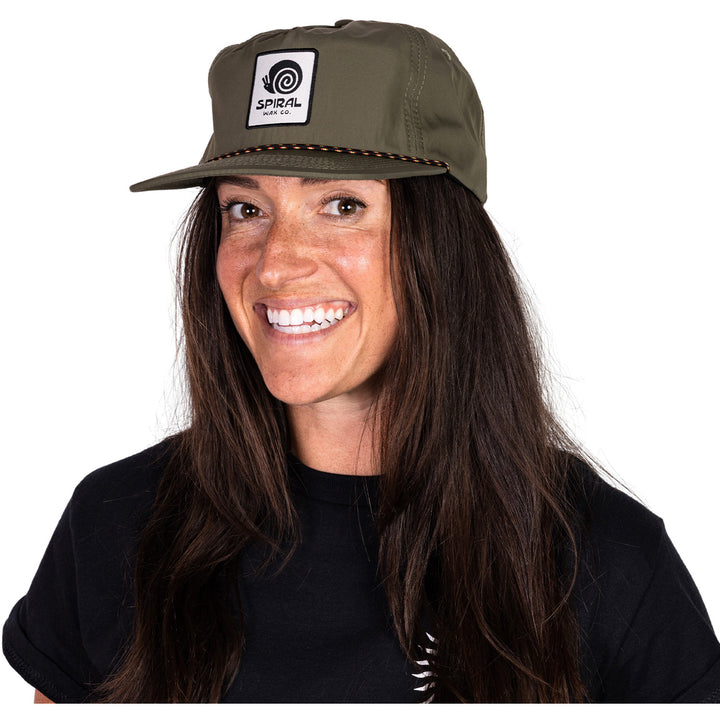 Spiral Wax Co. Touring Waterproof Cap Olive
