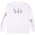 Spiral Wax Co. Snail Trail Long-Sleeve T-Shirt - Unisex White