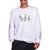 Spiral Wax Co. Snail Trail Long-Sleeve T-Shirt - Unisex White