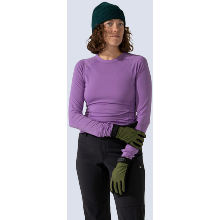 Wild Rye Gnarnia Bike Gloves - Women's Olive Contour