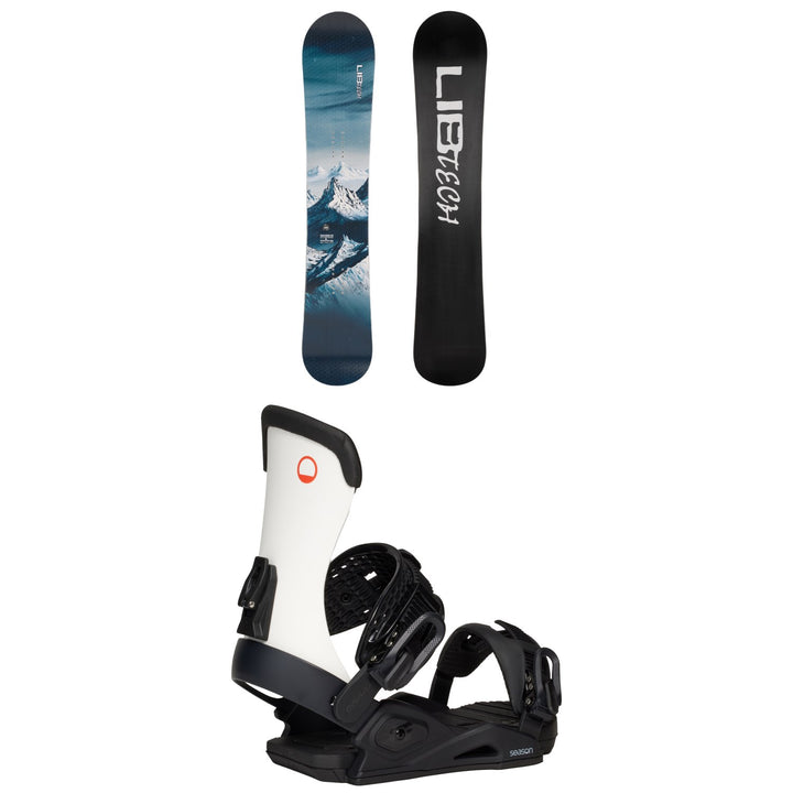 Lib Tech Cold Brew C2 LTD Snowboard + Season Meld Snowboard Bindings 2026
