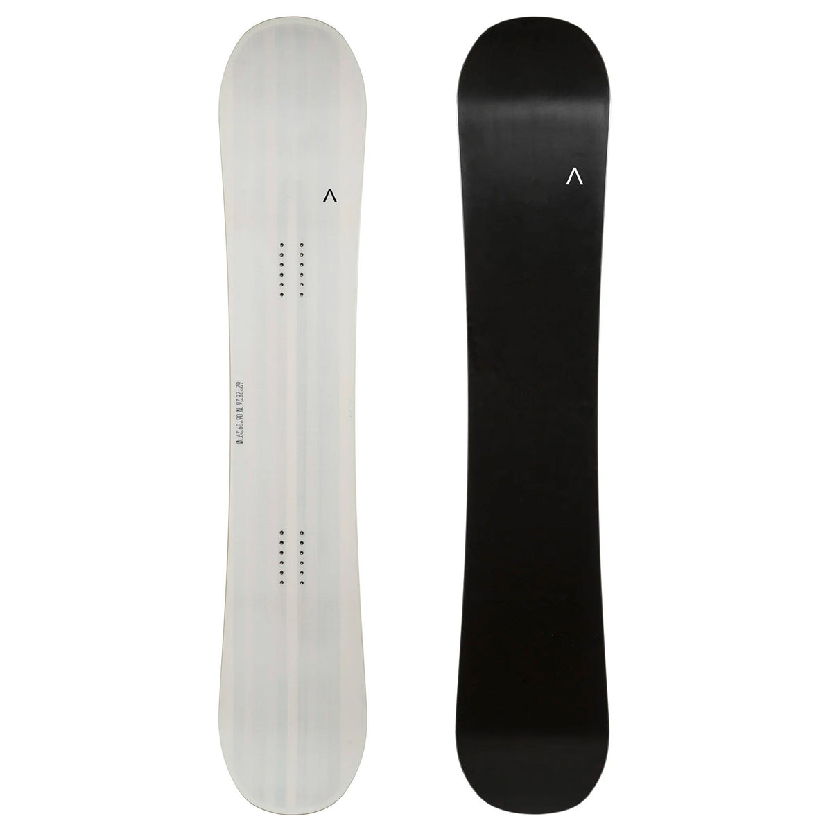 Fjell Snowboards MT 1230 Snowboard White/Black