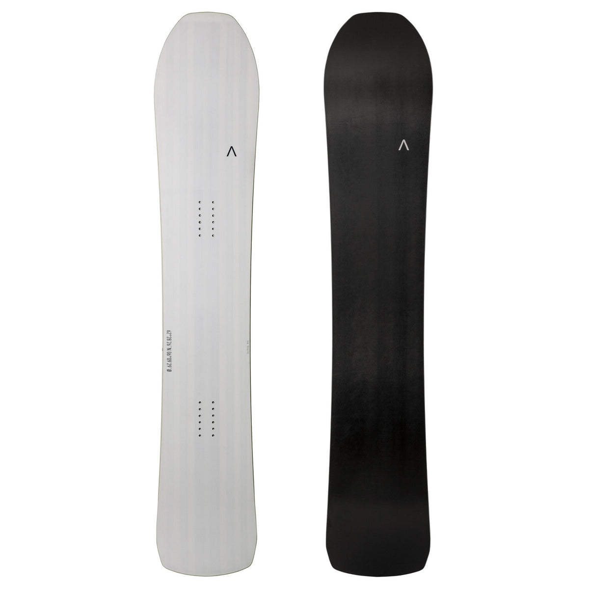 Fjell Snowboards MT 1365 Snowboard White/Black