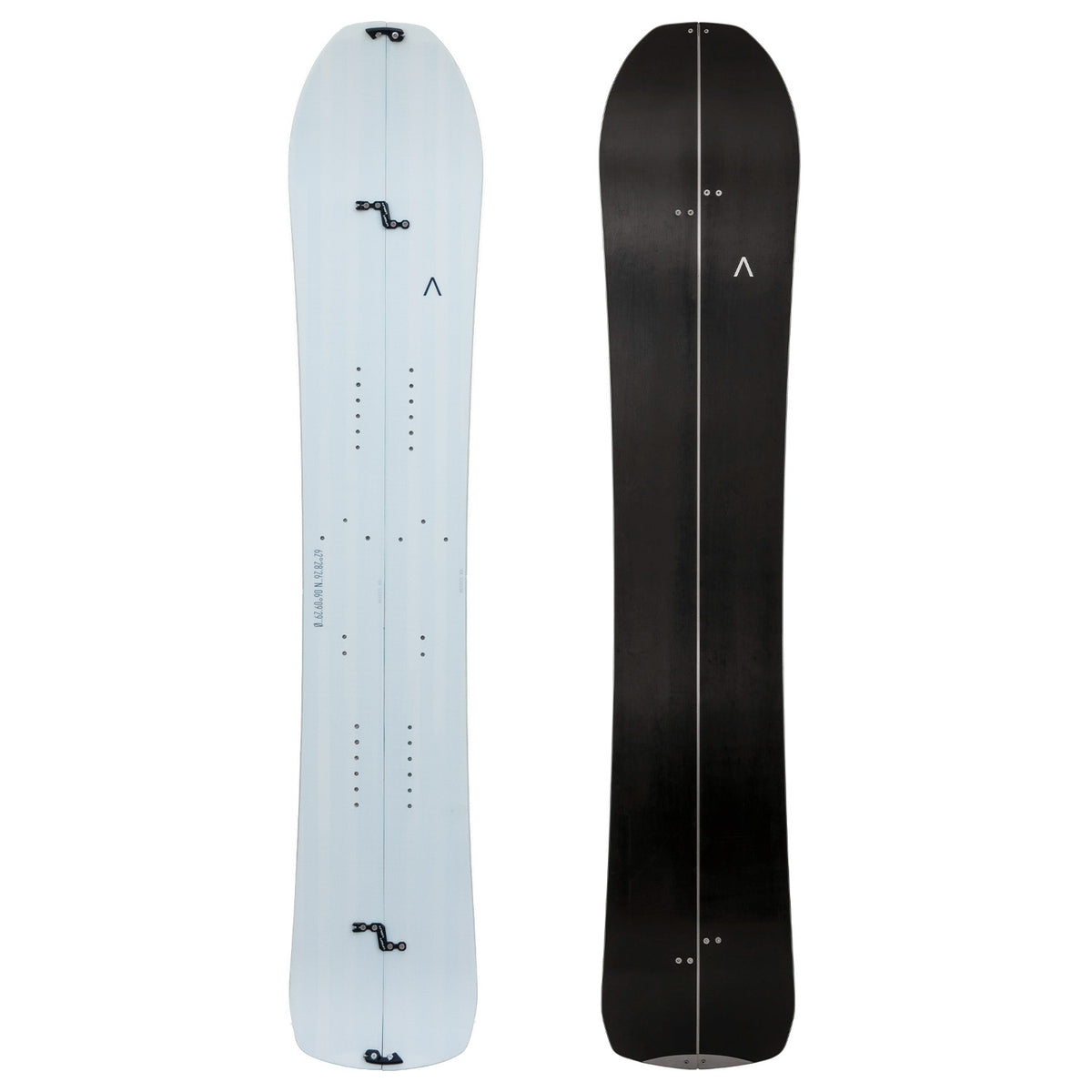 Fjell Snowboards MT 1365 Splitboard White/Black