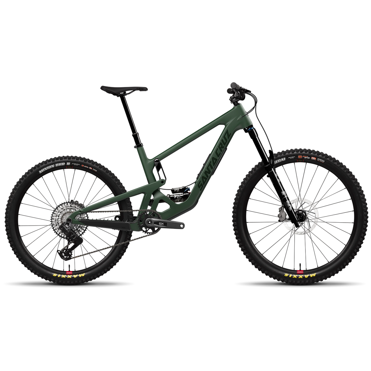 Santa Cruz Bronson 5 C GX AXS Complete Mountain Bike 2026 Matte Poblano Green
