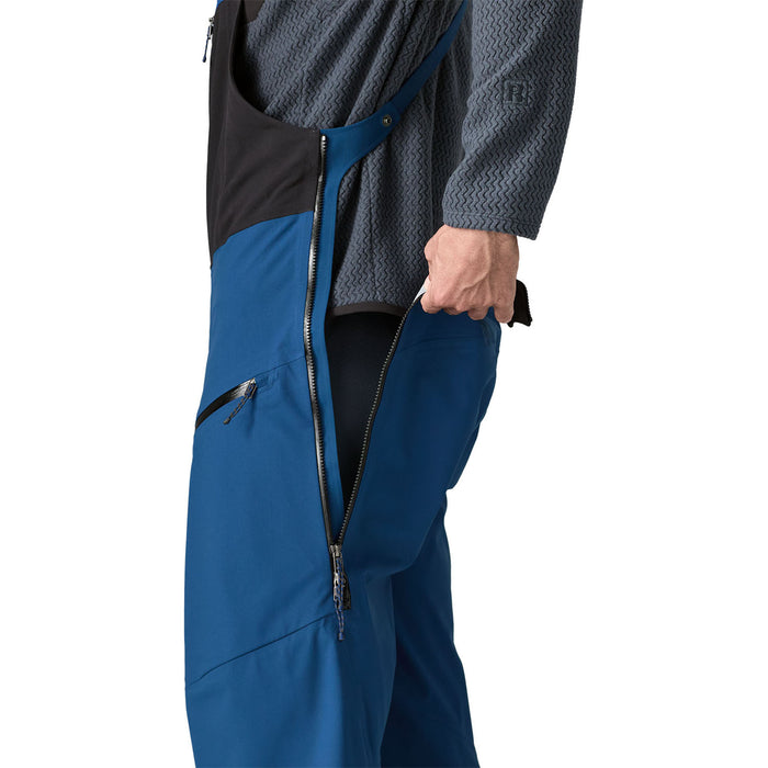 Patagonia Snowdrifter Bibs - Men's Clement Blue