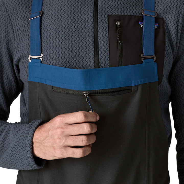 Patagonia Snowdrifter Bibs - Men's Clement Blue