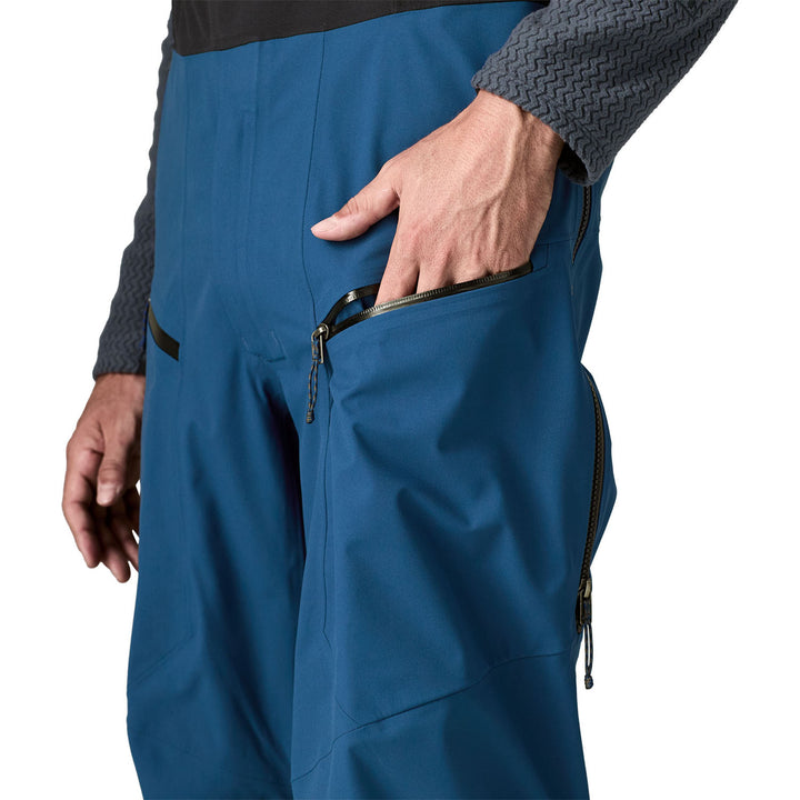Patagonia Snowdrifter Bibs - Men's Clement Blue