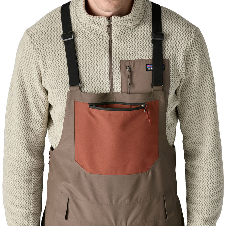 Patagonia Powder Town Bibs - Men's Marlow Brown