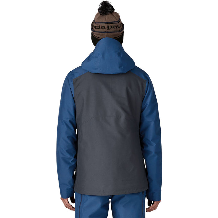 Patagonia Insulated Powder Town Jacket - Men's Smolder Blue W/Clement Blue