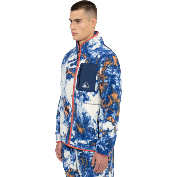 Armada Ledger Fleece - Unisex Acid House/Navy