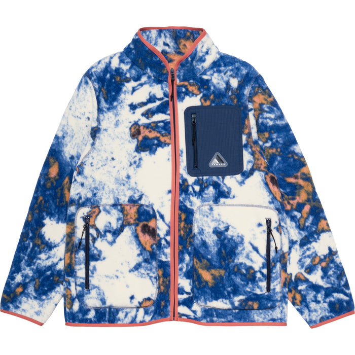 Armada Ledger Fleece - Unisex Acid House/Navy