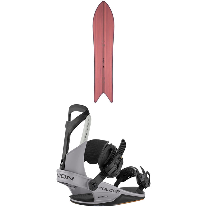 Gentemstick Barracuda Snowboard + Union Falcor Snowboard Bindings 2026
