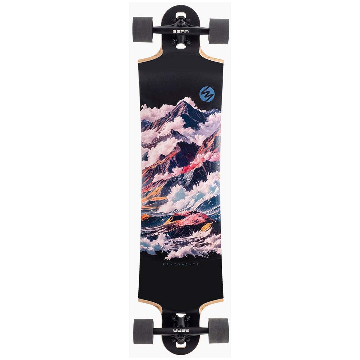 Landyachtz Switchblade 36 Atomsphere Cruiser Skateboard Complete