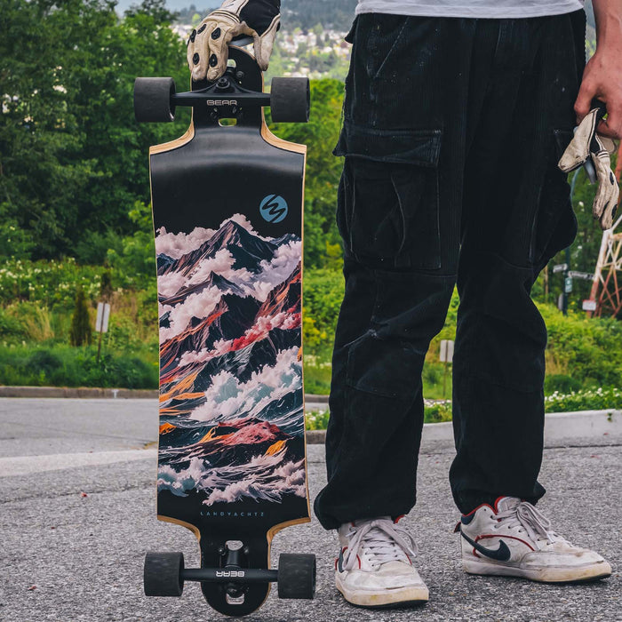 Landyachtz Switchblade 36 Atomsphere Cruiser Skateboard Complete