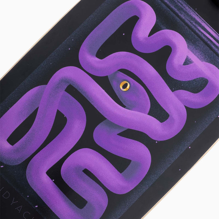 Landyachtz Tugboat Purple Snek Cruiser Skateboard Complete