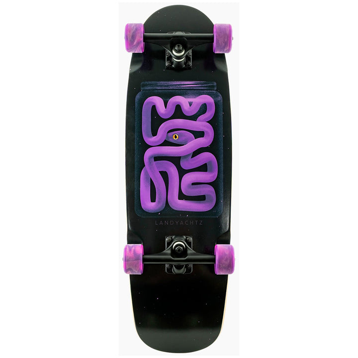 Landyachtz Tugboat Purple Snek Cruiser Skateboard Complete