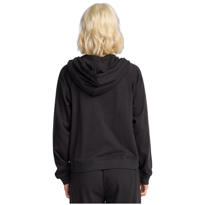 Volcom Lived In Zip-Up Hoodie - Women's Vintage Black