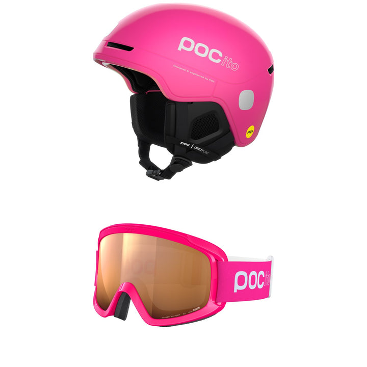 POC POCito Obex MIPS Helmet + POC POCito Opsin Goggles - Kids'