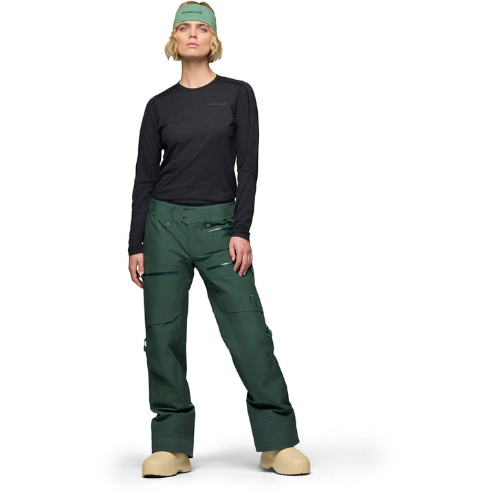 Norrona Lofoten GORE-TEX Insulated Pants - Women's Jungle Green