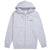 Autumn Keep Out Zip-Up Hoodie - Men's Ash Grey
