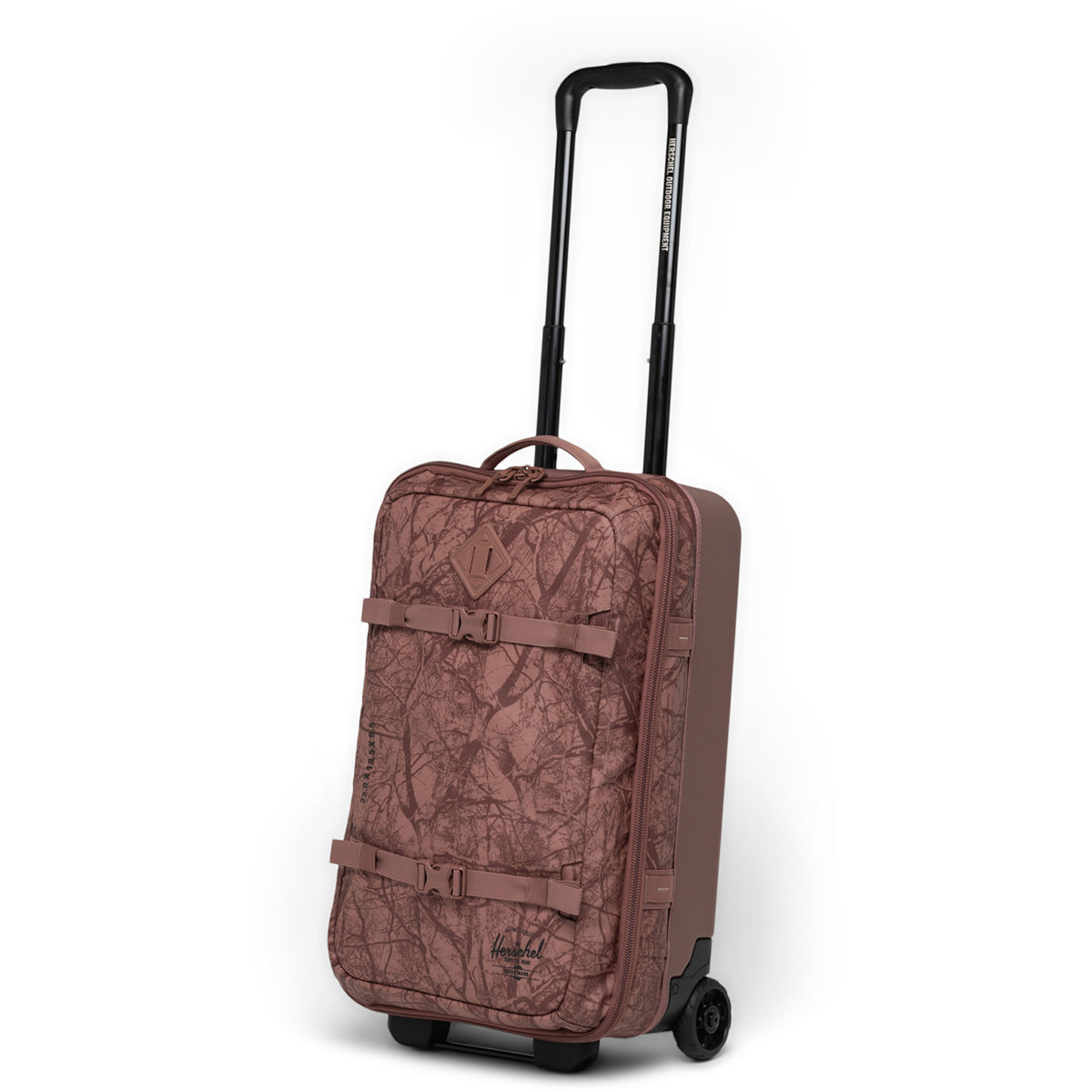 Herschel Supply Co. All Season Hybrid Large Carry On Roller Bag Ash Rose EQ Camo