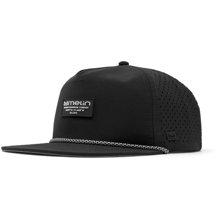 Melin Hydro Coronado Brick Hat Black