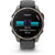 Garmin fenix 8 Pro - Sapphire AMOLED Smartwatch Titanium with Graphite/Black Silicone Band