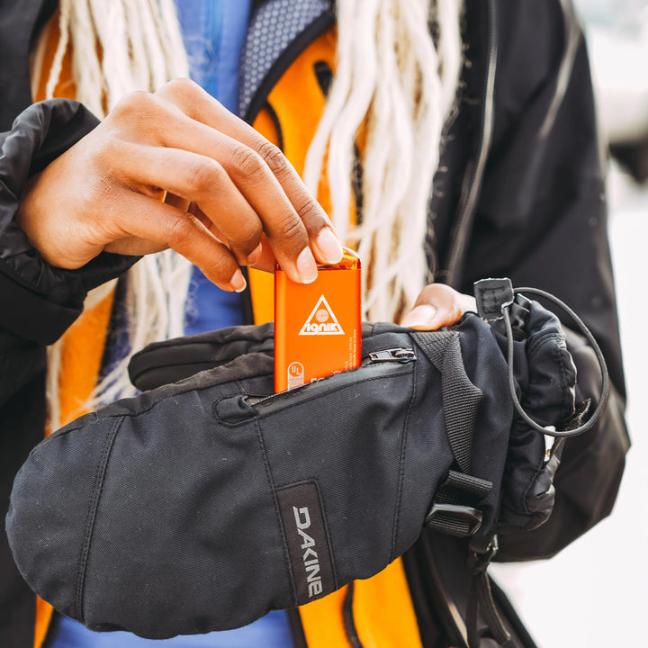 Ignik Outdoors Ripple Rechargeable Hand Warmers - 4 Pack Lava Orange