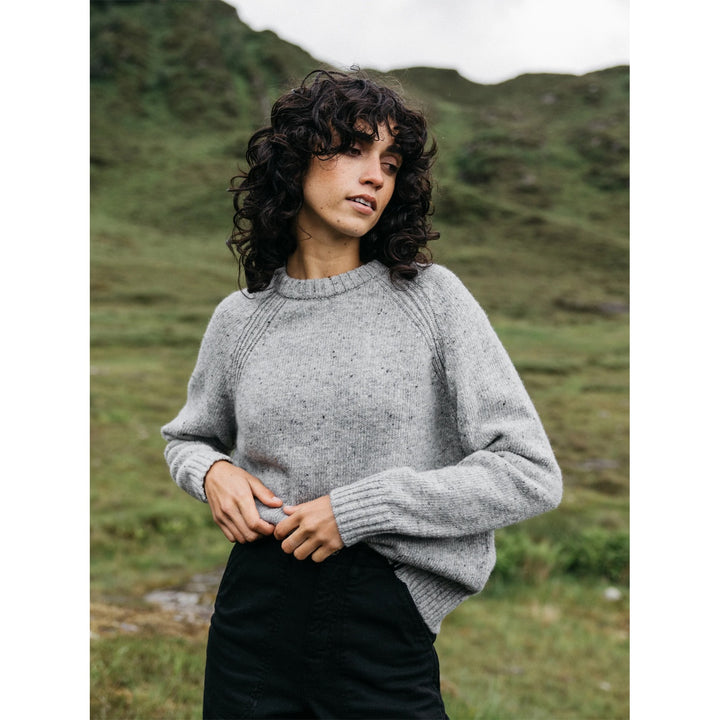 Finisterre Farne Crew - Women's Dove Grey