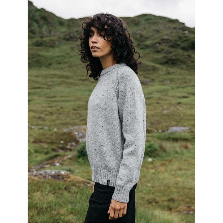 Finisterre Farne Crew - Women's Dove Grey