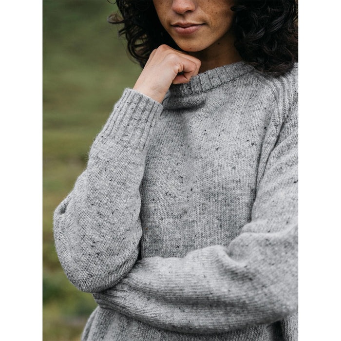 Finisterre Farne Crew - Women's Dove Grey