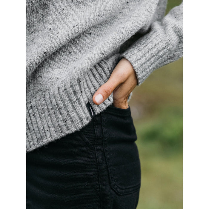 Finisterre Farne Crew - Women's Dove Grey